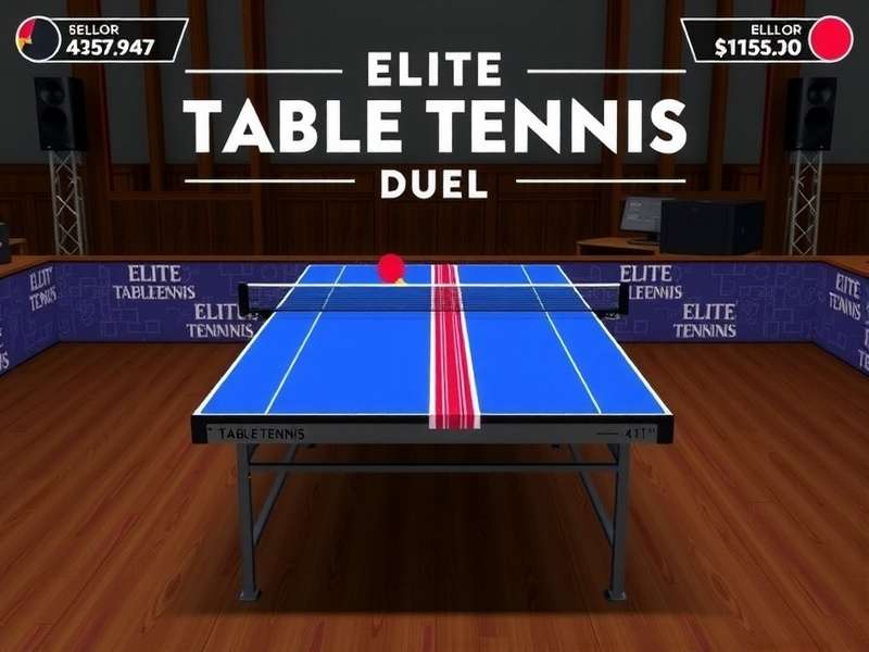 Intense ping pong matches in Elite Table Tennis Duel Elite Table Tennis Duel Gameplay